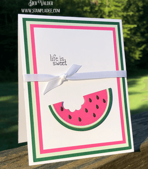Life is Sweet with our newest Card Kit Combo for August found in the the Teaspoon of Fun Shoppe