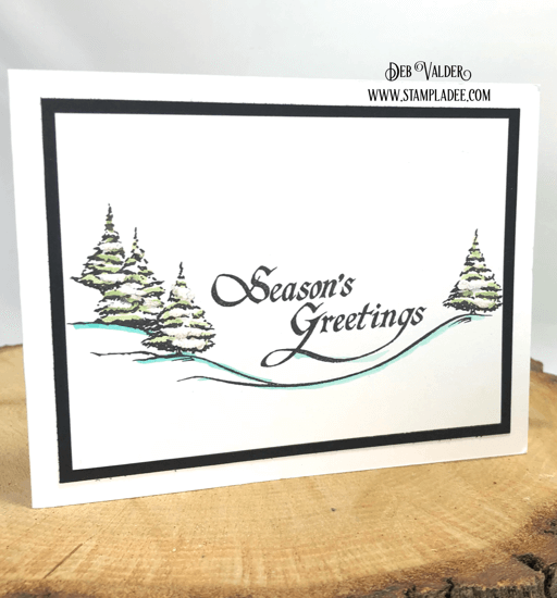 Season's Greetings stamp set can be found in our Teaspoon of Fun Shoppe