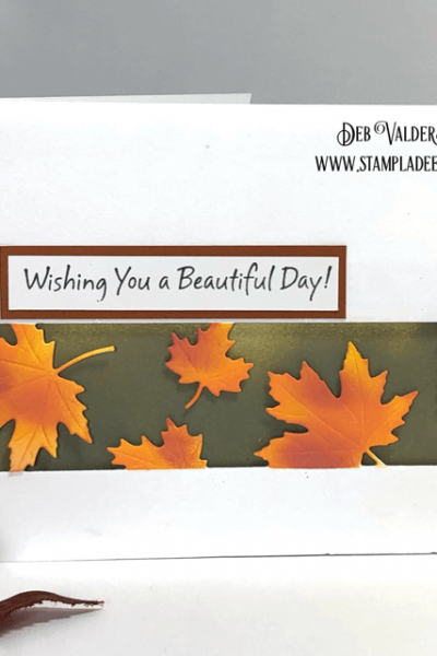 New Maple Leaf Strip Dies Are Amazing and can be found in our Teaspoon of Fun Shoppe.