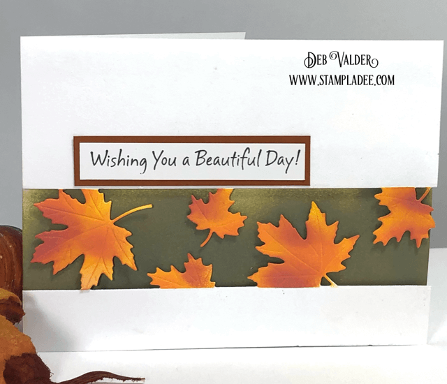 New Maple Leaf Strip Dies Are Amazing and can be found in our Teaspoon of Fun Shoppe.