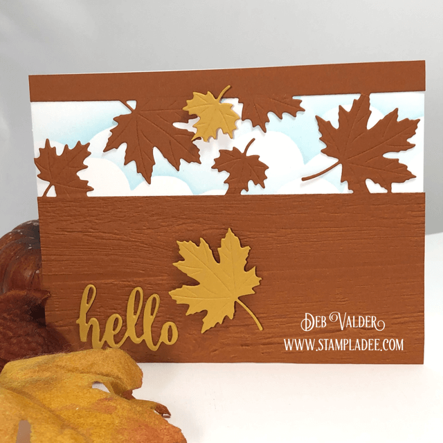 New Maple Leaf Strip Dies Are Amazing and can be found in our Teaspoon of Fun Shoppe.