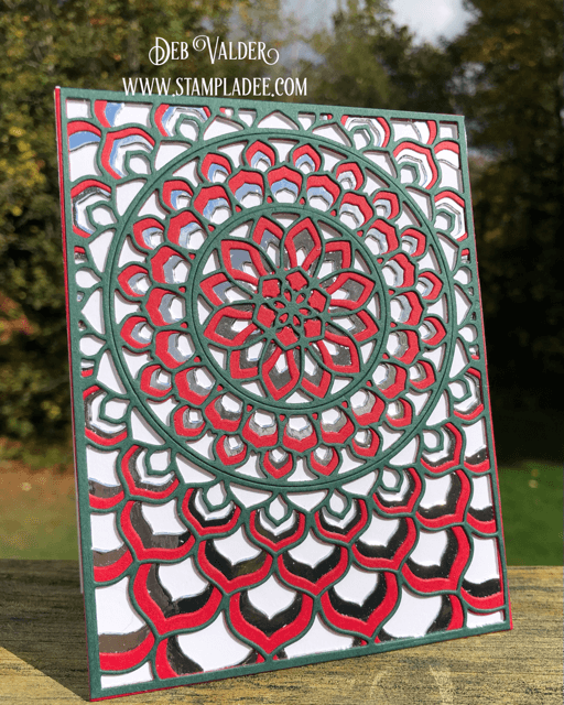 Holiday Kaleidoscope Cards are gorgeous. The Epiphany Die can be found in our Teaspoon of Fun Shoppe.