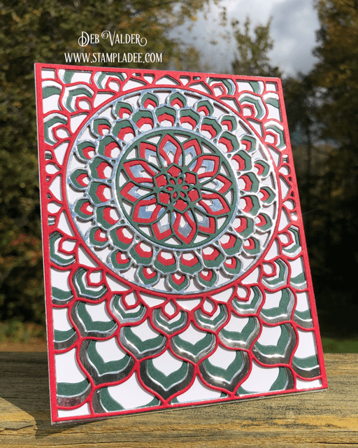 Holiday Kaleidoscope Cards are gorgeous. The Epiphany Die can be found in our Teaspoon of Fun Shoppe.