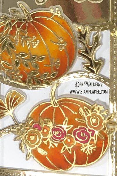 Autumn Bliss and the Slimline Wave die can be found in our Teaspoon of Fun Shoppe.
