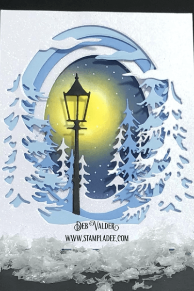 Kaleidoscope Winter Pine Collage can be used all season. All product can be found in our Teaspoon of Fun Shoppe.