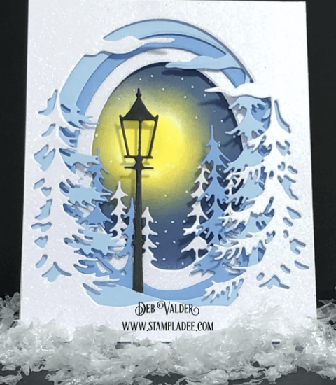 Kaleidoscope Winter Pine Collage can be used all season. All product can be found in our Teaspoon of Fun Shoppe.