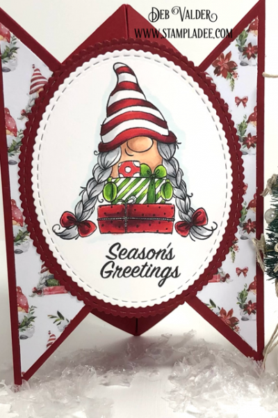 Gnome House Trifold Card. All products can be found in our Teaspoon of Fun Shoppe.