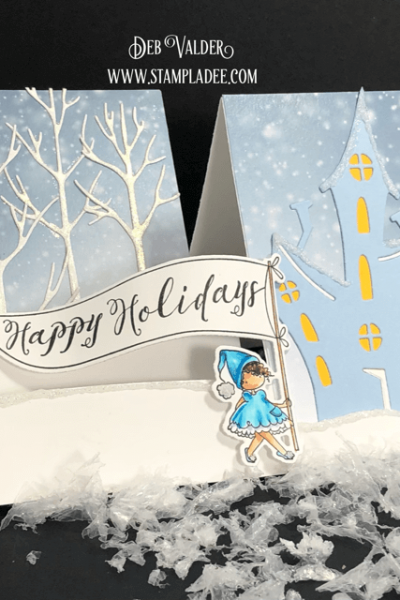 Fun Folds Deal #20 is a side-step card. All products can be found in our Teaspoon of Fun Shoppe.
