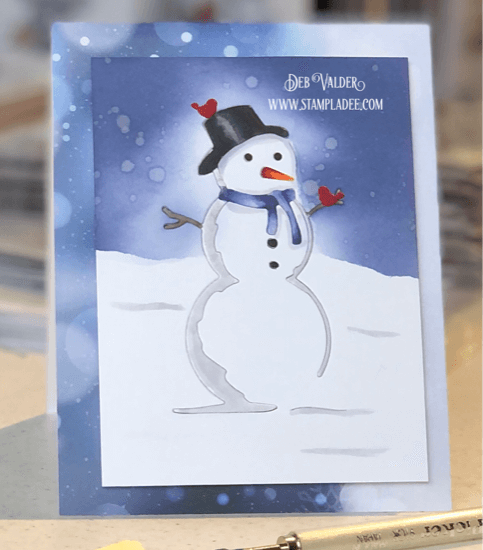 Snowman Charm Deal #14 and charming he is. This adorable combo and papers can be found in our Teaspoon of Fun Shoppe.