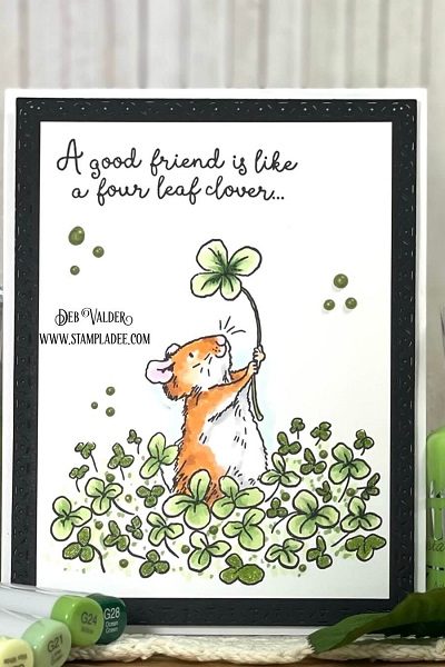 A Good Friend is like a four leaf clover. All products can be found in our Teaspoon of Fun Shoppe.