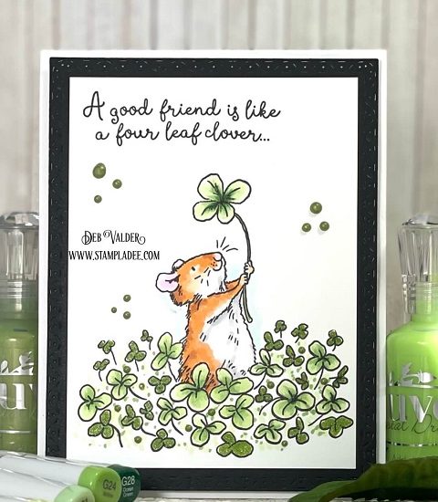 A Good Friend is like a four leaf clover. All products can be found in our Teaspoon of Fun Shoppe.