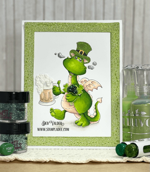 Lucky Little Dragon is Bart on St. Paddy's Day found in our Teaspoon of Fun Shoppe.