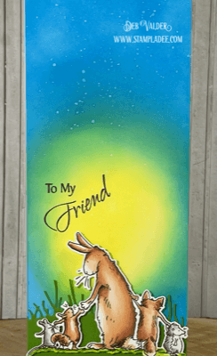 Slimline Friends are Special with Deb Valder