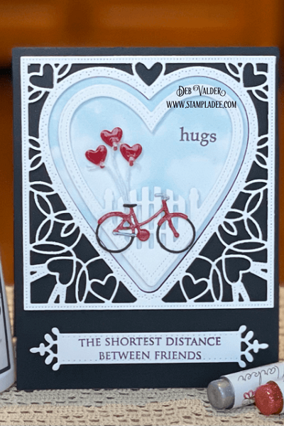 Neighborhood Heart Frame is a fantastic die and can be found in our Teaspoon of Fun Shoppe.