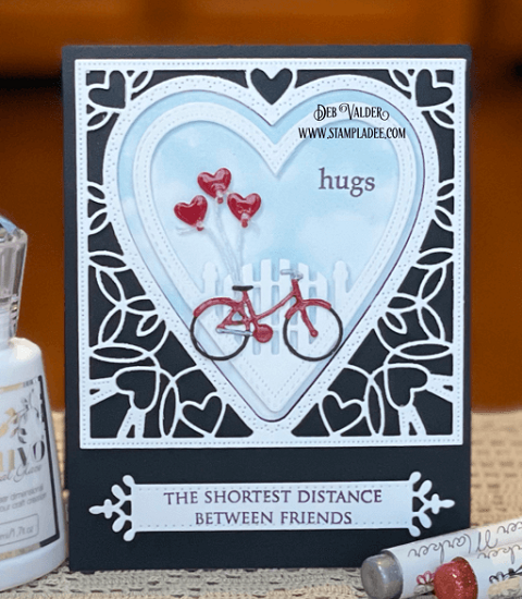 Neighborhood Heart Frame is a fantastic die and can be found in our Teaspoon of Fun Shoppe.