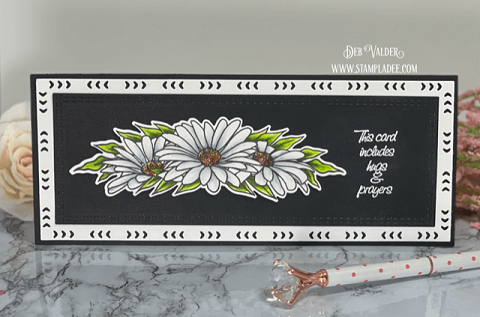 Everything's Coming Up Daisies Slimline/Edger Dies! All products can be found in our Teaspoon of Fun Shoppe.