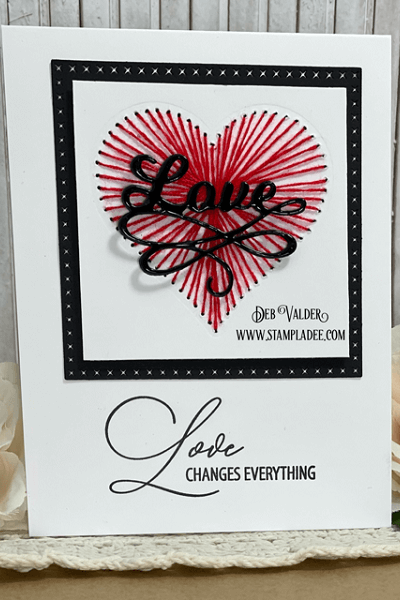 String Art Cards Tutorial All products can be found in our Teaspoon of Fun Shoppe.