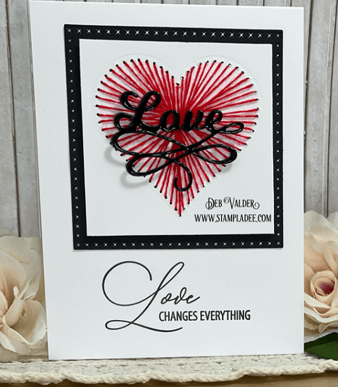 String Art Cards Tutorial All products can be found in our Teaspoon of Fun Shoppe.