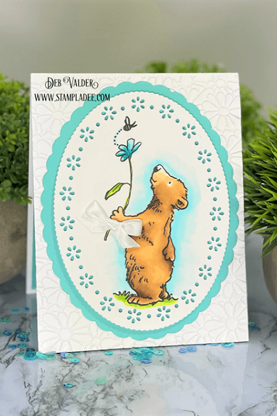 Happy Spring Day. I just can't get enough of this cute little bear. All products can be found in our Teaspoon of Fun Shoppe.