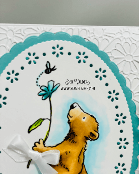 Happy Spring Day. I just can't get enough of this cute little bear. All products can be found in our Teaspoon of Fun Shoppe.