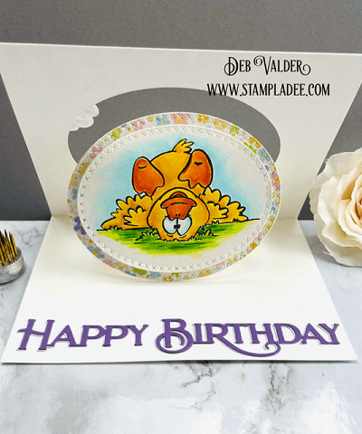 Pop & Flip Card. All products can be found in our Teaspoon of Fun Shoppe.