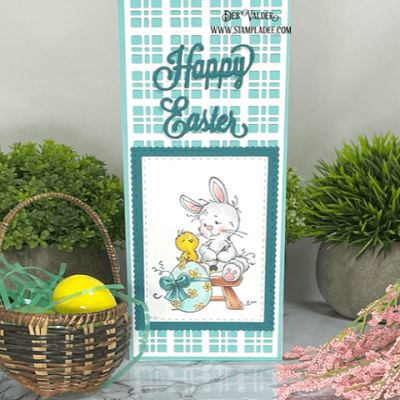 Easter Bunny Trellis Card with Deb Valder