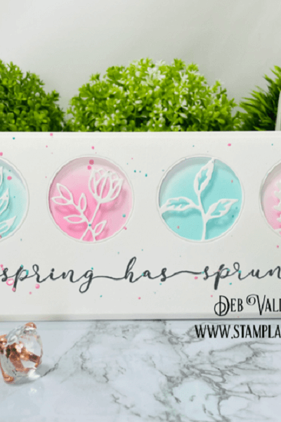 Day Four Featuring Floral Circles. All products can be found in our Teaspoon of Fun Shoppe at www.TeaspoonOfFun.com/SHOP