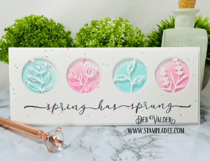 Day Four Featuring Floral Circles. All products can be found in our Teaspoon of Fun Shoppe at www.TeaspoonOfFun.com/SHOP