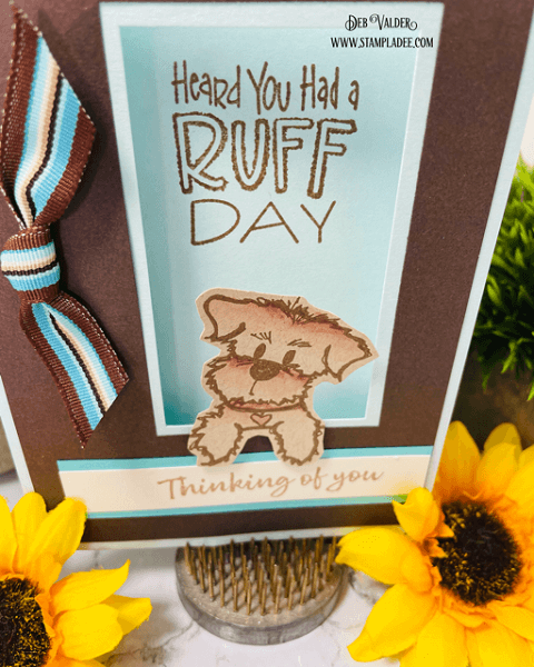 NEW Ruff Day Card Kit. All products can be found in our Teaspoon of Fun Shoppe at www.TeaspoonOfFun.com