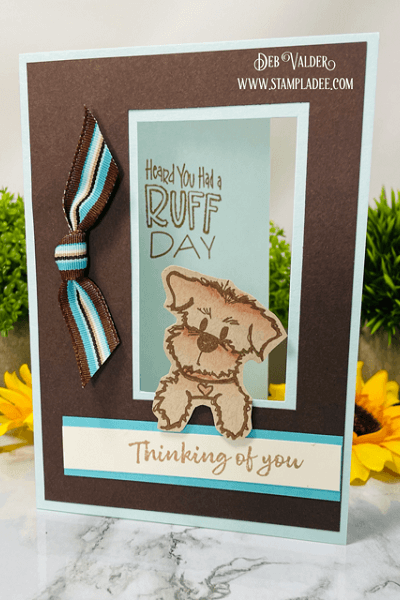 NEW Ruff Day Card Kit. All products can be found in our Teaspoon of Fun Shoppe at www.TeaspoonOfFun.com