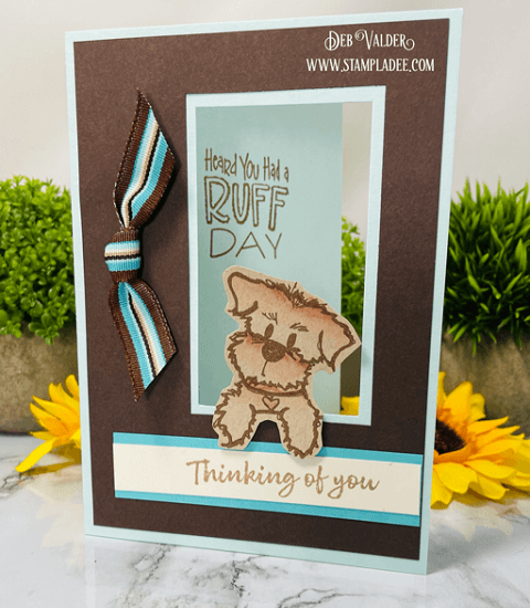NEW Ruff Day Card Kit. All products can be found in our Teaspoon of Fun Shoppe at www.TeaspoonOfFun.com