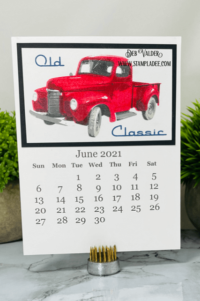 Welcome June 2021. We are using a classic old truck today. All products can be found in our Teaspoon of Fun Shoppe at www.TeaspoonOfFun.com/SHOP