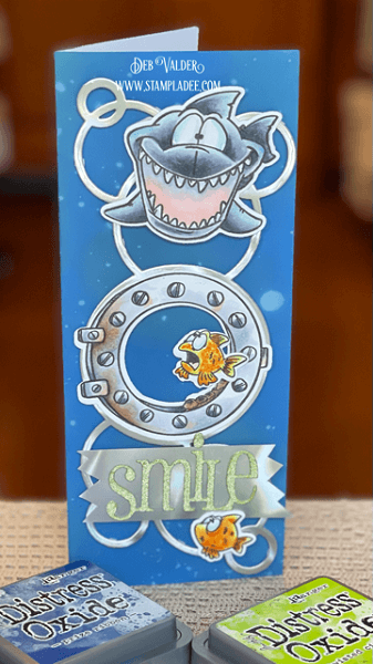 Shark Talk Peekers. All products can be purchased in our Teaspoon Of Fun Paper Crafting Shop at www.TeaspoonOfFun.com/SHOP