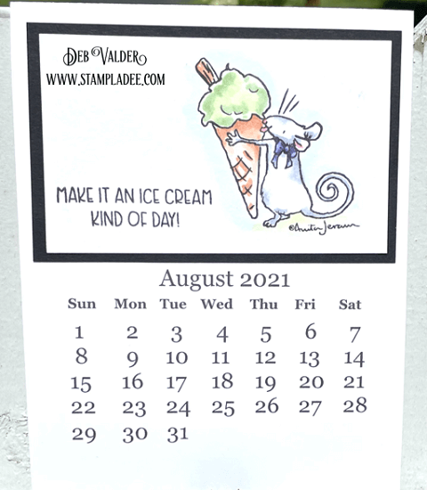 New 2022 Calendar Template Up. It's Ice Cream Day. All products can be found in our Teaspoon of Fun Shop here www.TeaspoonOfFun.com/SHOP