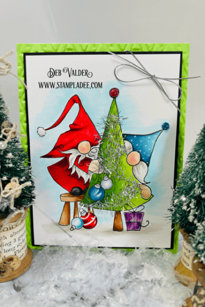Is Your Gnome Tinsel Tangled. All products can be found in our Teaspoon of Fun Shop at www.TeaspoonOfFun.comSHOP