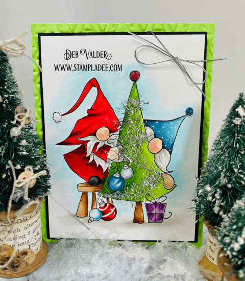 Is Your Gnome Tinsel Tangled. All products can be found in our Teaspoon of Fun Shop at www.TeaspoonOfFun.comSHOP