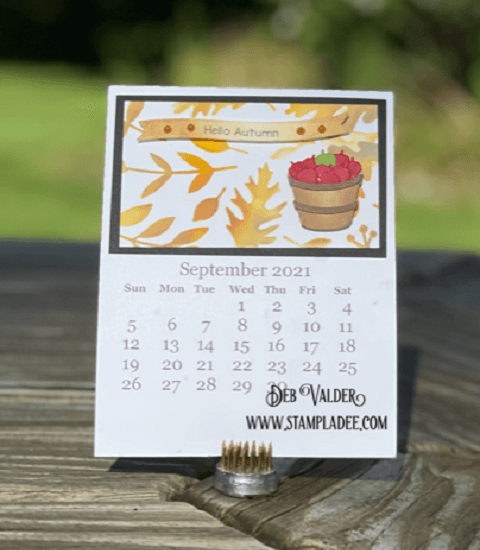 2021 September Calendar Page. All products can be found in our Teaspoon of Fun Shop at www.TeaspoonOfFun.com/SHOP