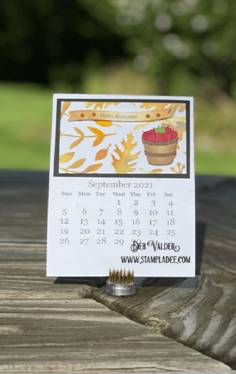 2021 September Calendar Page. All products can be found in our Teaspoon of Fun Shop at www.TeaspoonOfFun.com/SHOP
