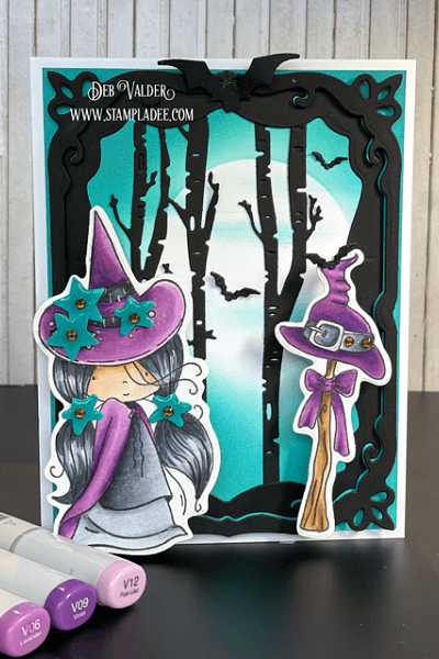 Grab that Broomstick Girls for a Happy Halloween. All products can be found in our Teaspoon of Fun shop at www.TeaspoonOfFun.com/SHOP