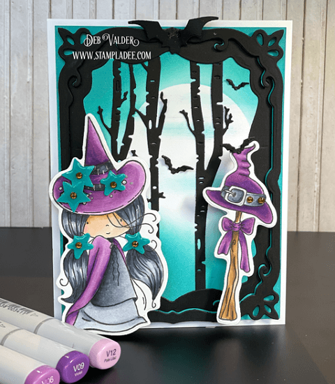 Grab that Broomstick Girls for a Happy Halloween. All products can be found in our Teaspoon of Fun shop at www.TeaspoonOfFun.com/SHOP