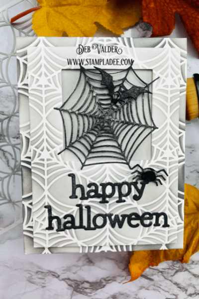 Spooky Spider Web and Stencil. All products can be purchased from our Teaspoon of Fun Shop at www.TeaspoonOfFun.com/SHOP