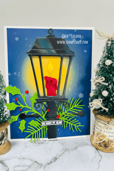 Glowing Christmas Lantern. All products can be found in our Teaspoon of Fun Shop at www.TeaspoonOfFun.com/SHOP