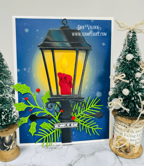 Glowing Christmas Lantern. All products can be found in our Teaspoon of Fun Shop at www.TeaspoonOfFun.com/SHOP
