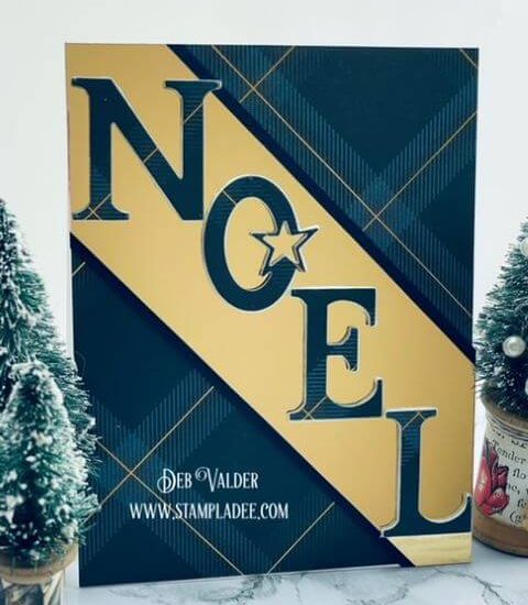 Elegant Gold Mirror Noel. All products can be found in our Teaspoon of Fun shop at www.TeaspoonOfFun.com/SHOP