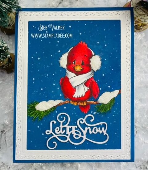 More Winter Cardinal Fun. All products can be found in our Teaspoon of Fun Shop at www.TeaspoonOfFun.com/SHOP