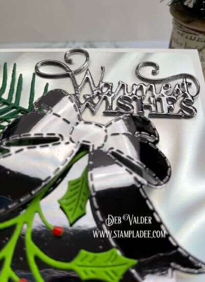 Silver Bells Card. All products can be found in our Teaspoon of Fun shop at www.TeaspoonOfFun.com/SHOP