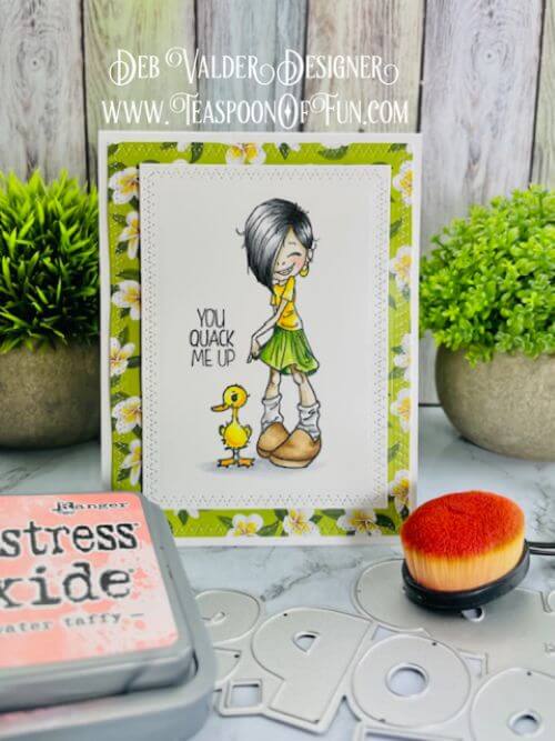 Summer Ice Cream Fun. All products can be purchased in our Teaspoon Of Fun Paper Crafting Shop at www.TeaspoonOfFun.com/shop.