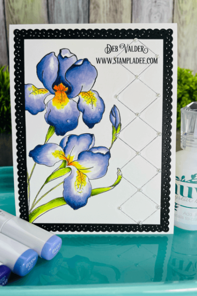 Sprinkles of Spring Iris Elegance. All products can be found in our Teaspoon of Fun shop at www.TeaspoonOfFun.com/SHOP