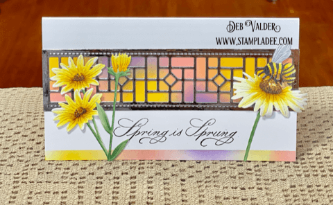 Sprinkles of Spring Stained Glass Border. All products can be found in our Teaspoon of Fun Shop at www.TeaspoonOfFun.com/SHOP
