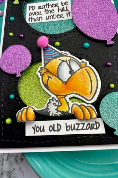 You Old Buzzard Card. All products can be found in our Teaspoon of Fun Shop at www.TeaspoonOfFun.com/SHOP